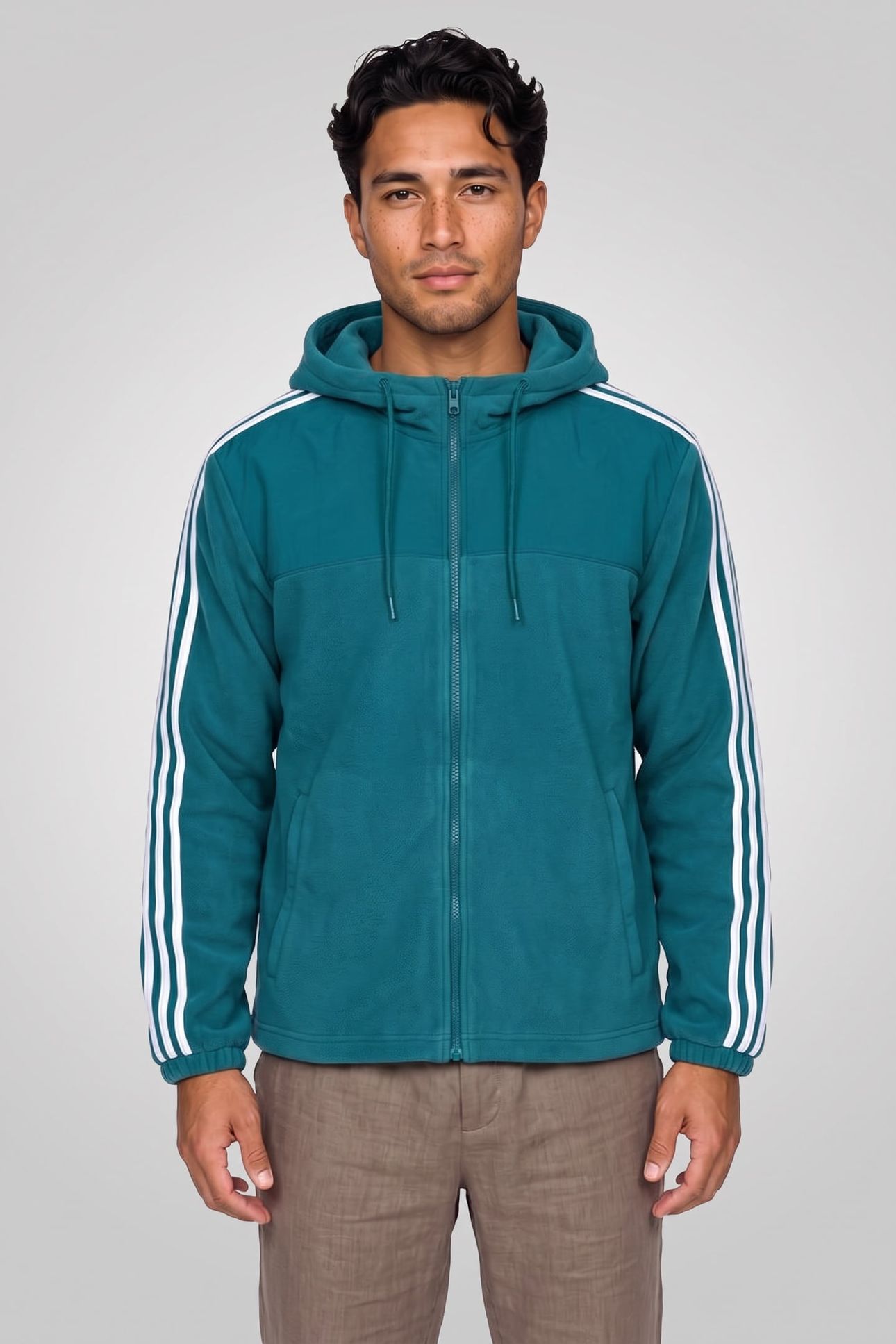 UNISEX FLEECE HOODIE LEGACY TEAL 2