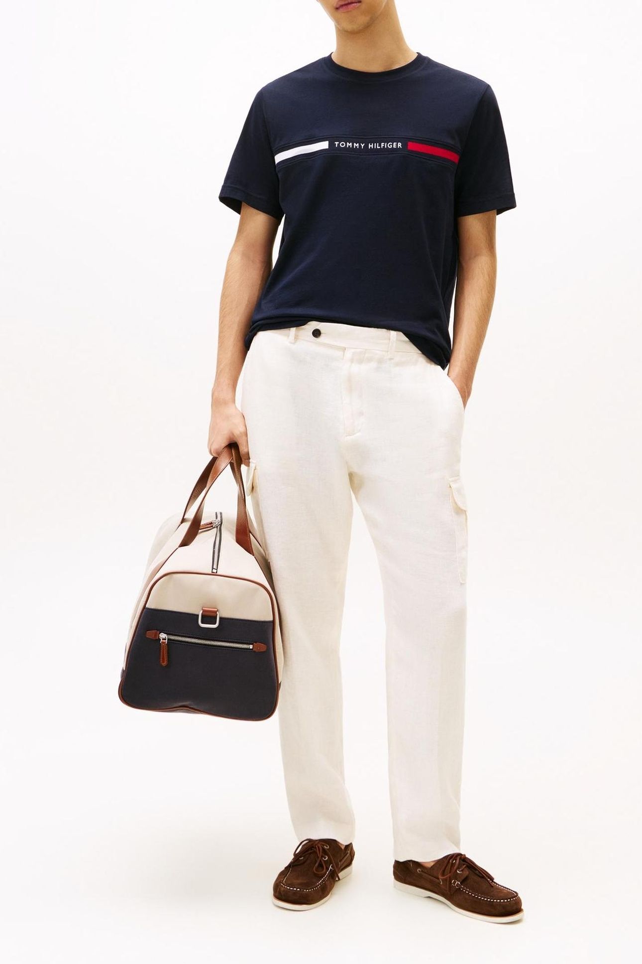 HILFIGER CHEST INSERT NAVY BLUE 3