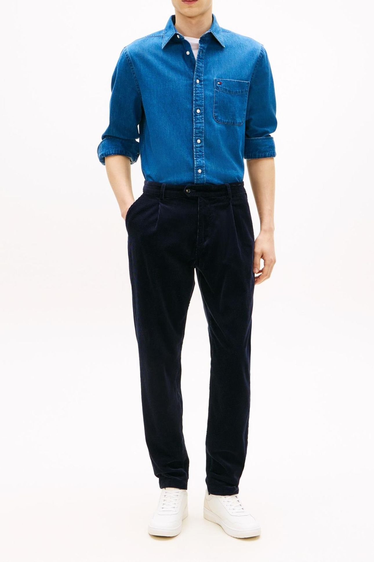 HARLEM 1PLT CORDUROY DARK NIGHT NAVY CORD 1