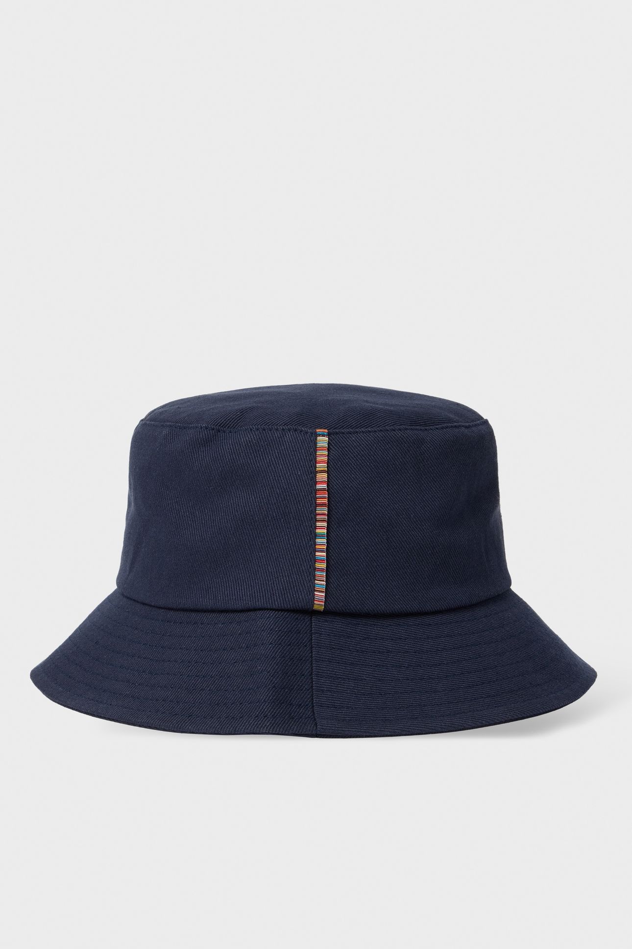 MEN HAT BUCKET SIGNT TRIM VERY DARK NAVY 2