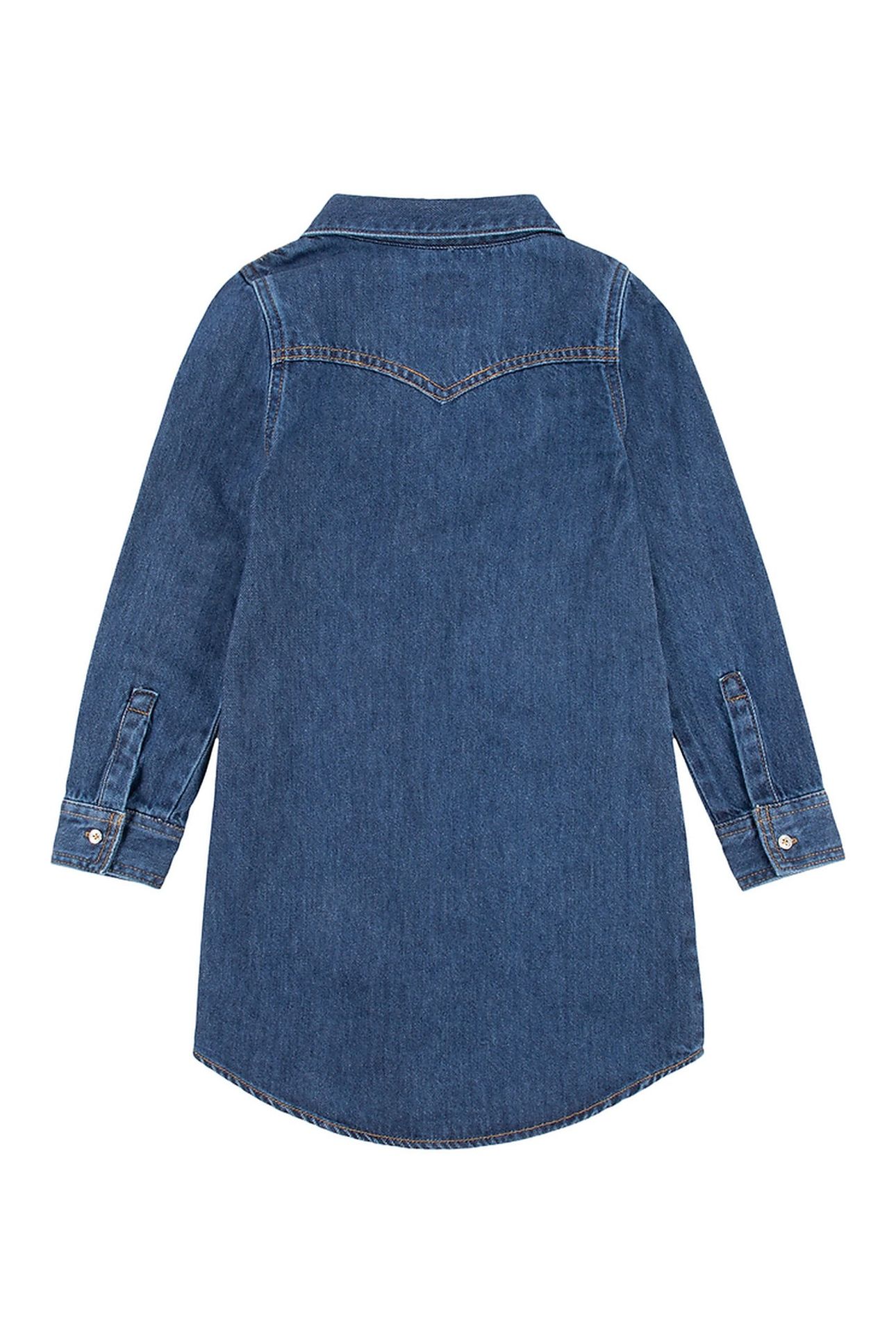 GIRLS WESTERN SHIRT DRESS DAISY CHAIN 2