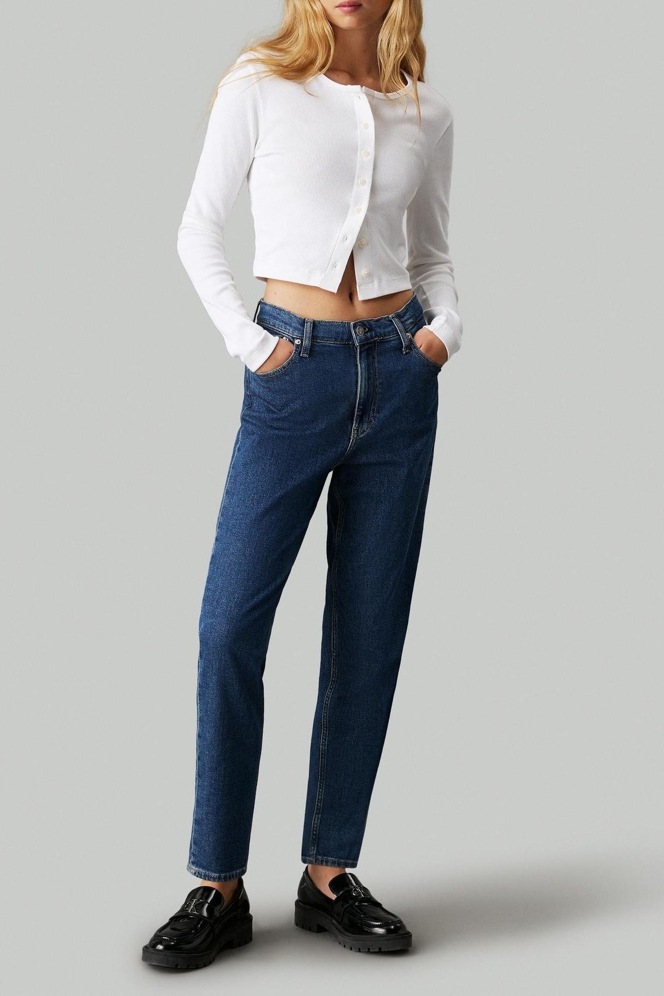 MID RISE SKINNY DENIM LIGHT 3