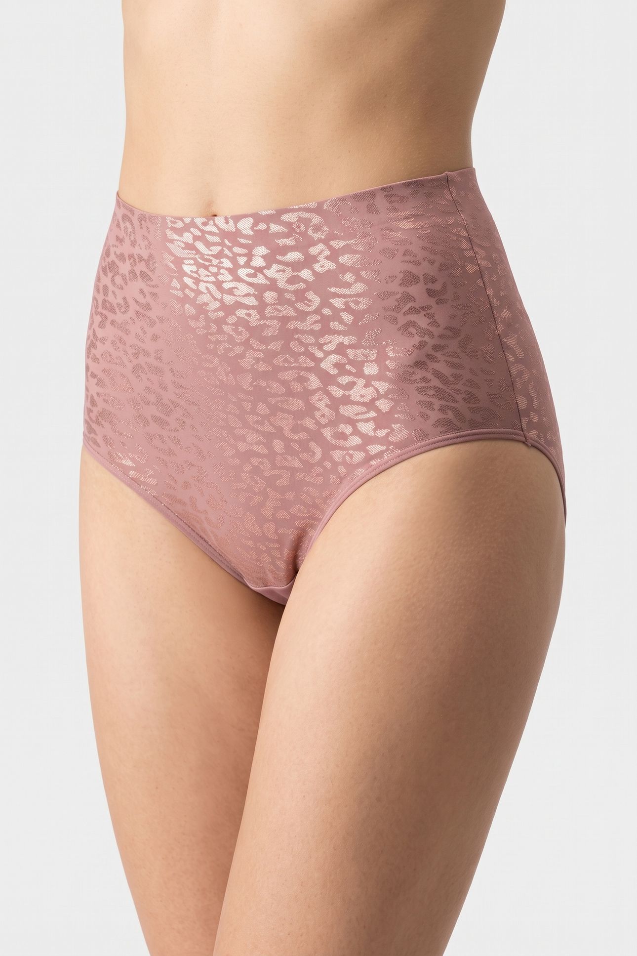 UW BRA WIREFREE PINK LEO SHIMMER 1