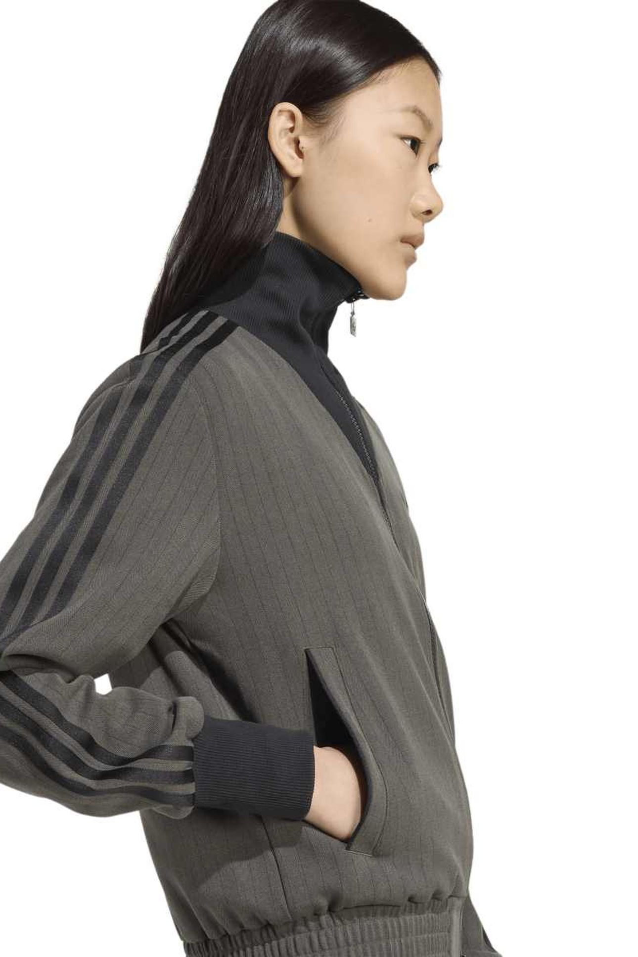 TAILORED TRACK TOP SHADOW OLIVE 2