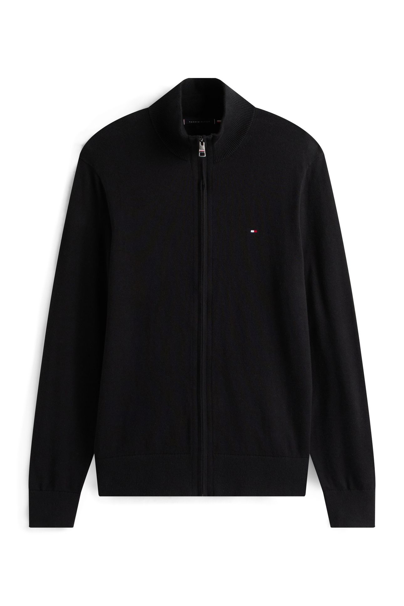 PIMA COTTON CASHMERE SWEATER BLACK 4