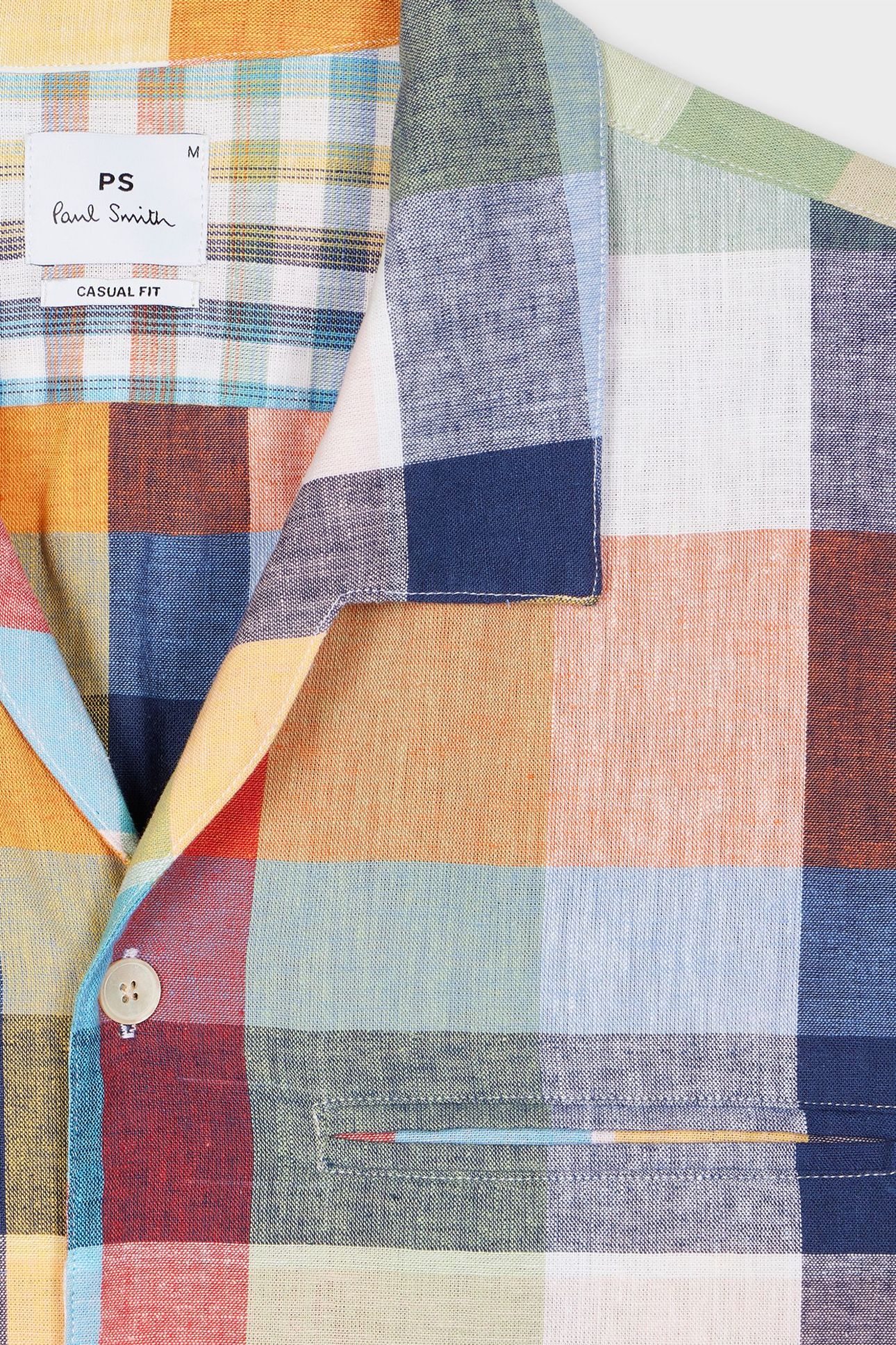 MENS SS CASUAL FIT SHIRT MULTI COLOURED 4