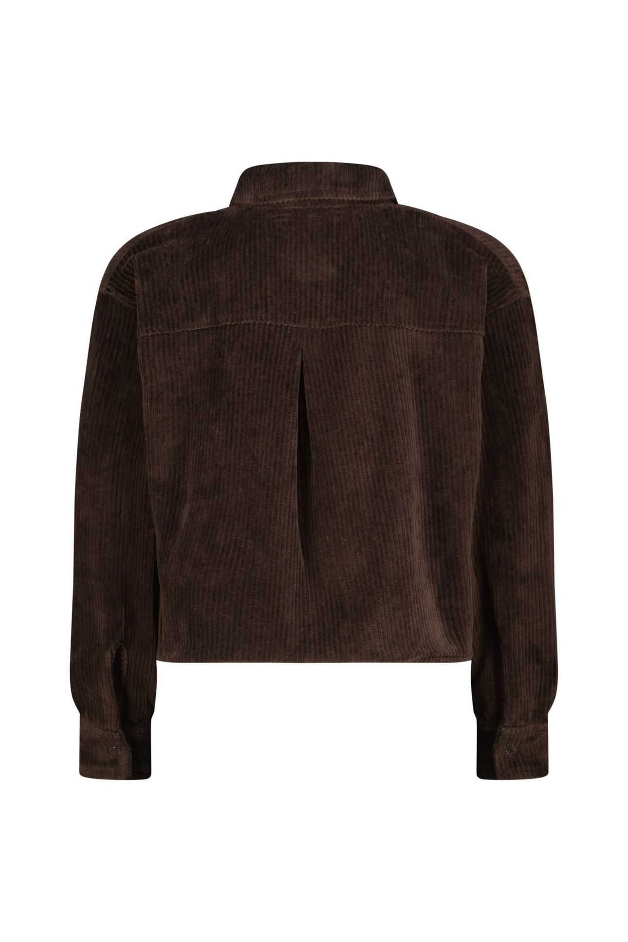 GIRLS LELA BLOUSE DEEP BROWN 3