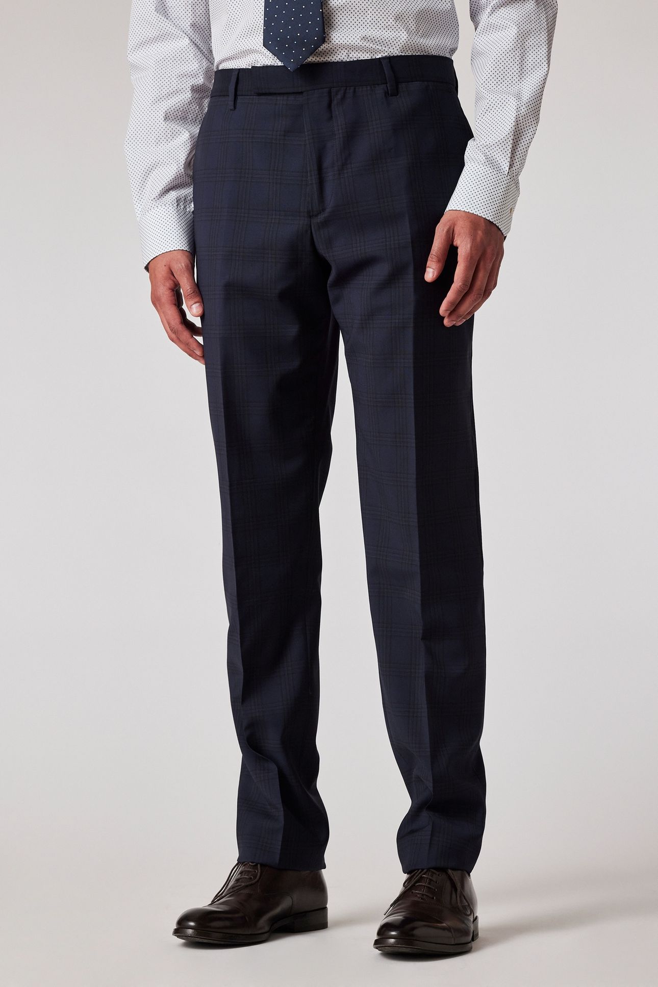MENS TAILORED FIT 2BTN SUIT VERY DARK NAVY 1