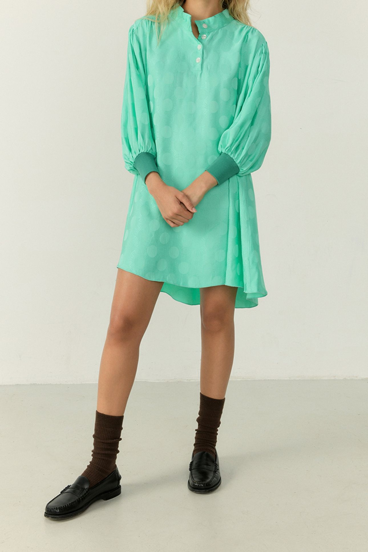 BUKBAY DRESS MENTHE A L'EAU 1