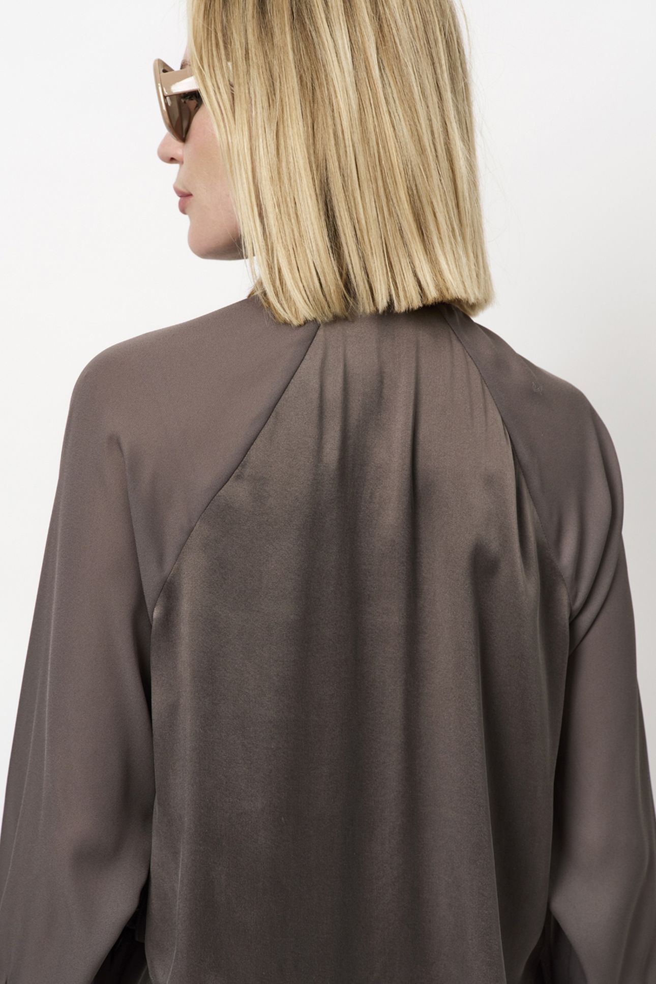 ESTELA SILK MIXED TOP ANTIQUE GREY 6