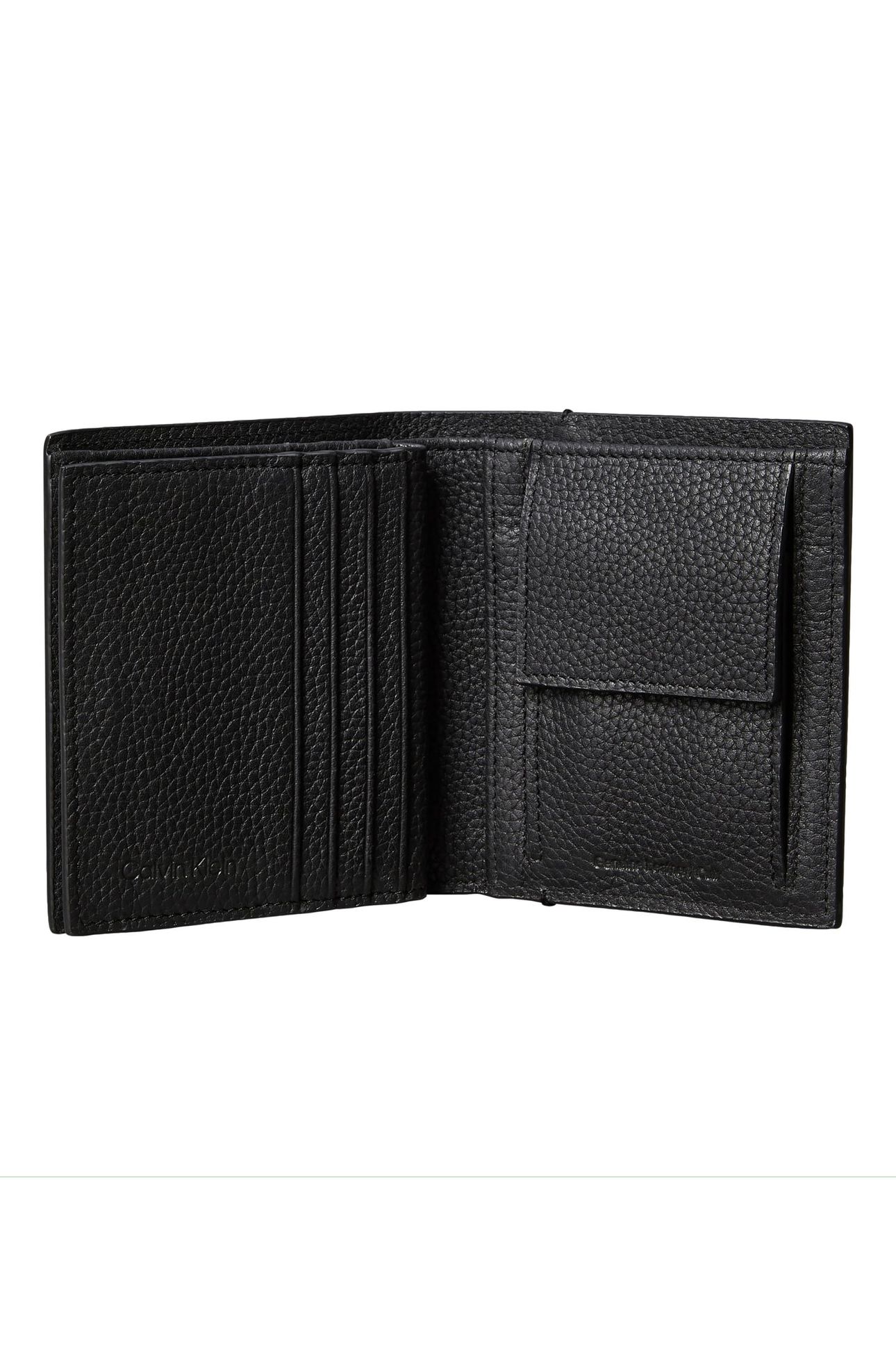 FOIL EMBOSS SLIM TRIFOLD WALLET BLACK 5