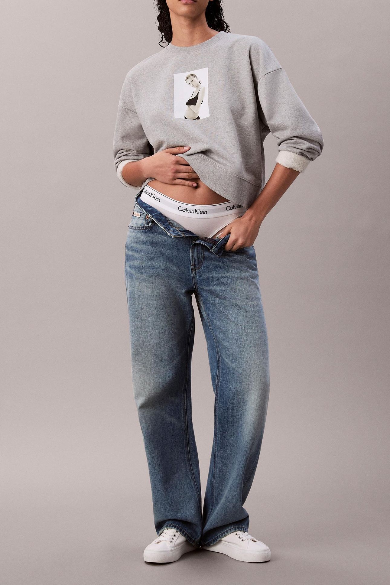CLASSIC KATE TERRY CREW HEROIC GREY HEATHER 3