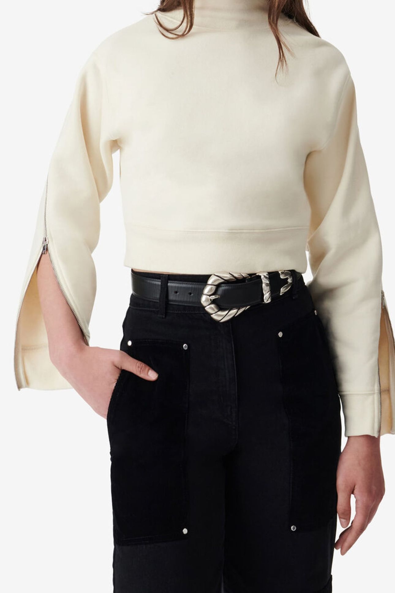 LASIE SWEATSHIRT ECRU 3