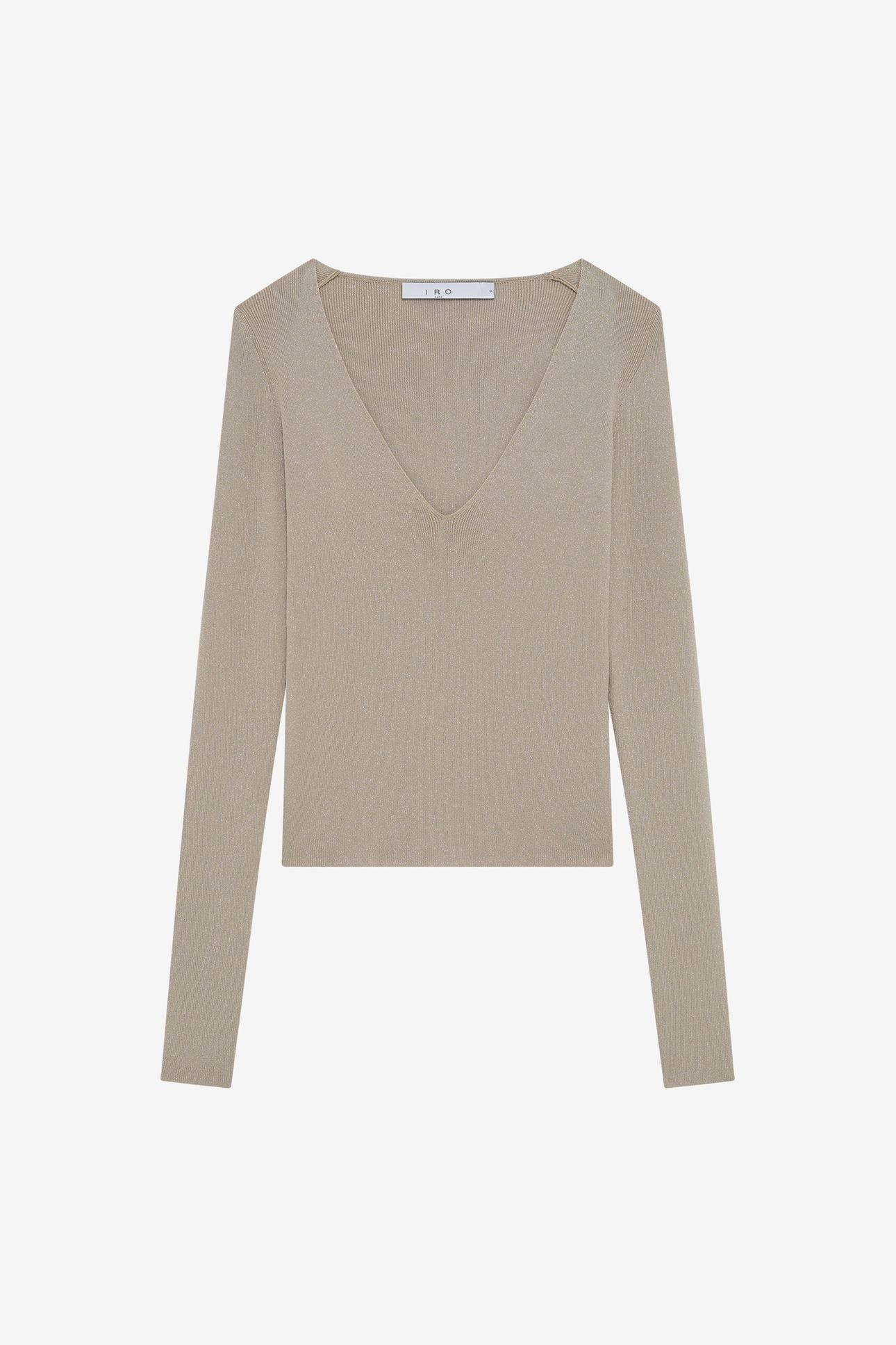 AFFA SWEATER BEIGE LUREX SILVER 4