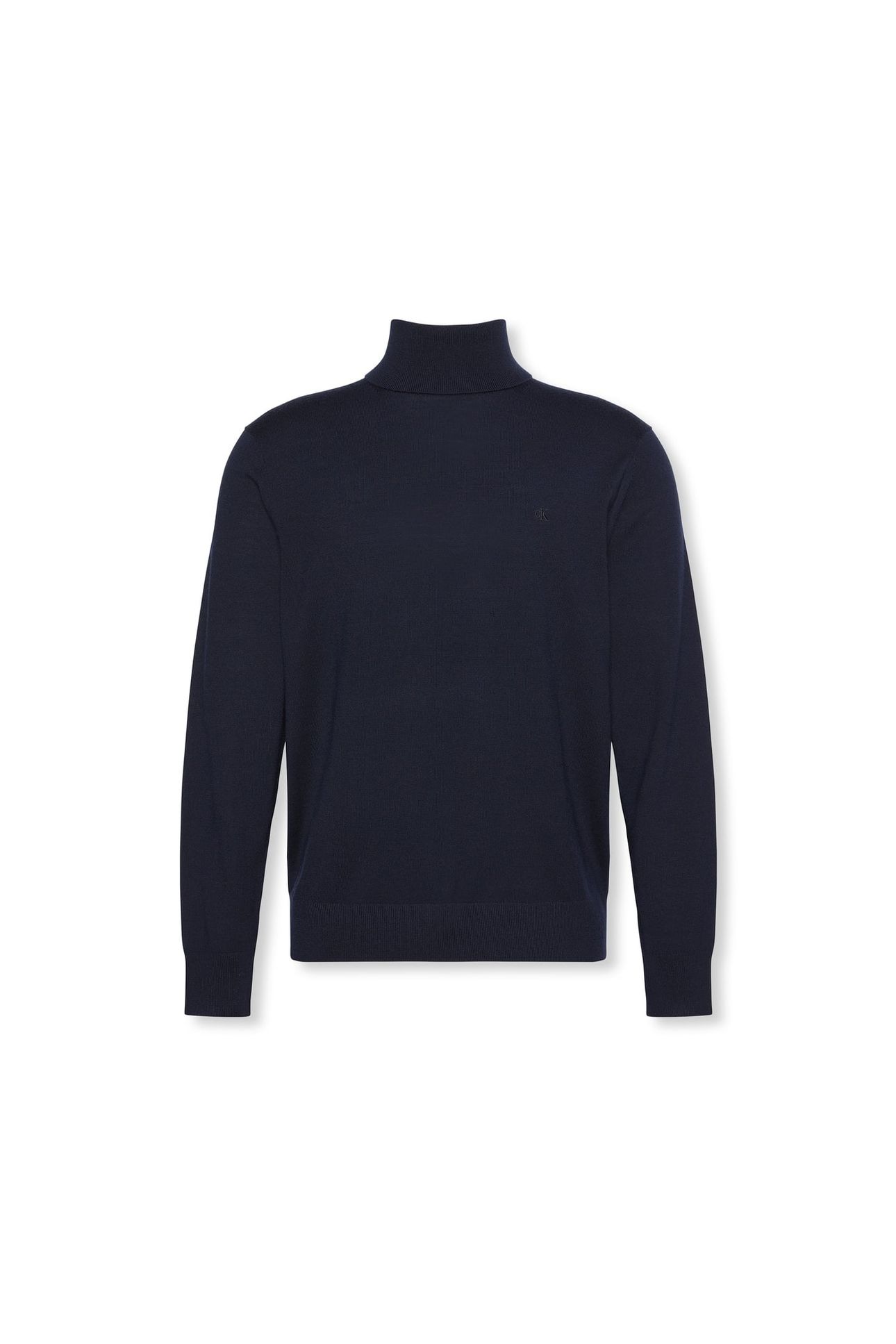 LS 100% MERINO T-NECK DARK SAPPHIRE 4