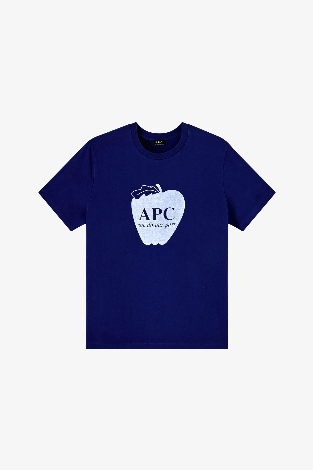 UNISEX T-SHIRT SHORT SLEEVE APPLE INDIGO 6