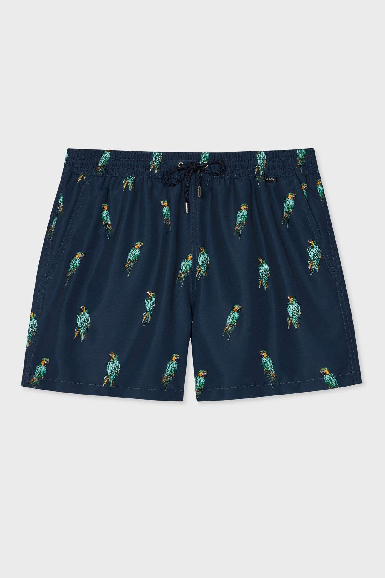 MEN SWIM SHORT PARROTS NAVY 2