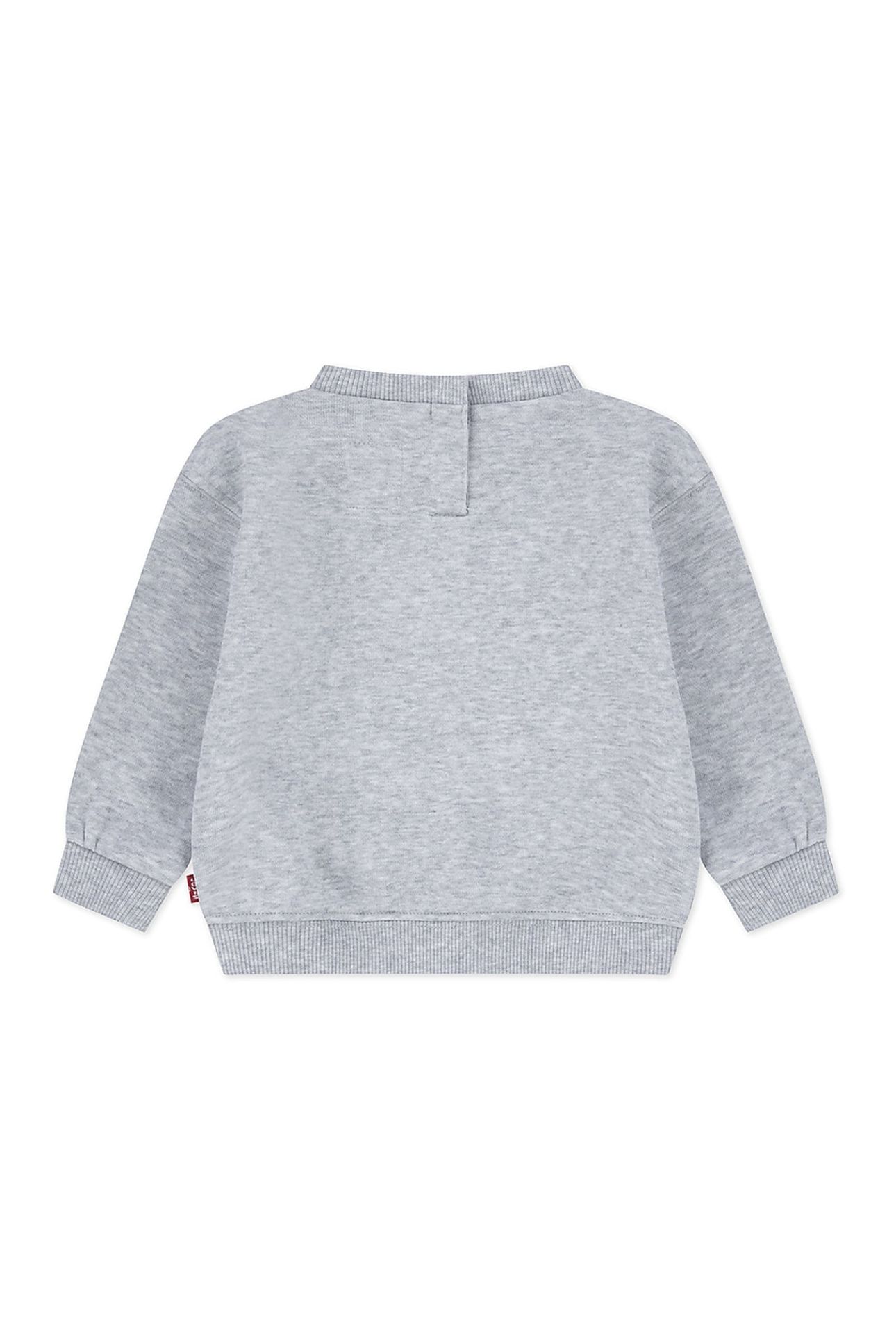 BOYS LEVIS SAILING 3D CREW GRAY HEATHER 2