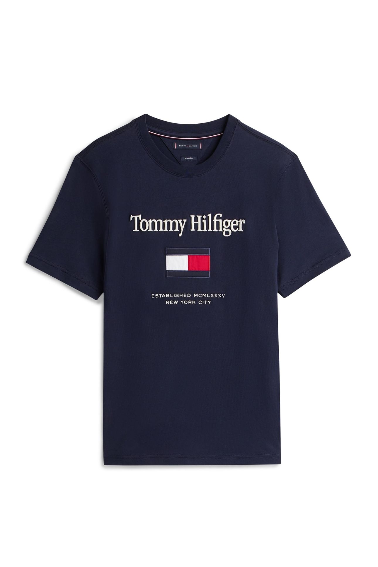 HILFIGER EMBRO FLAG NAVY BLUE 4