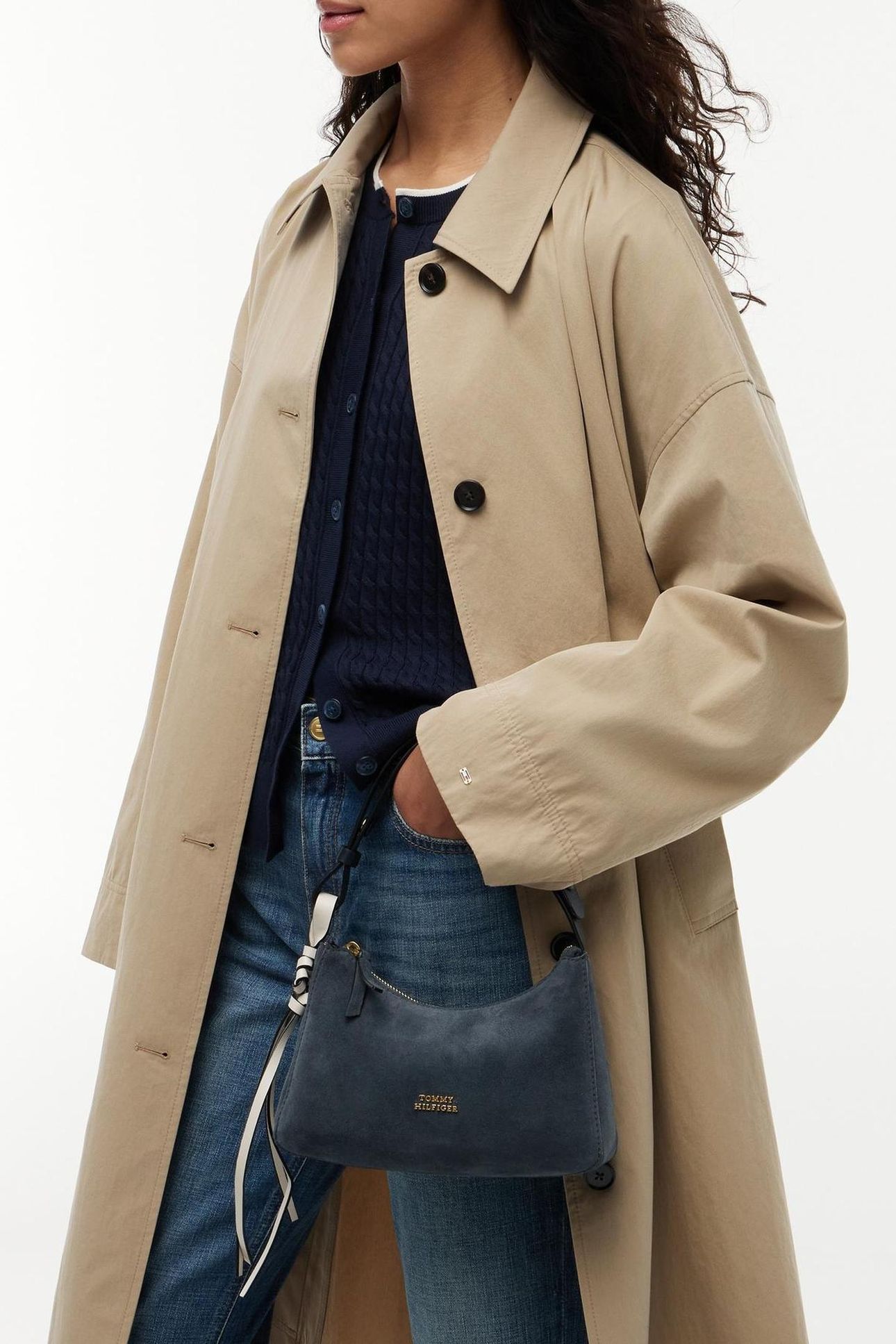 TH STATEMENT MINI SHOULDER SPACE BLUE 1