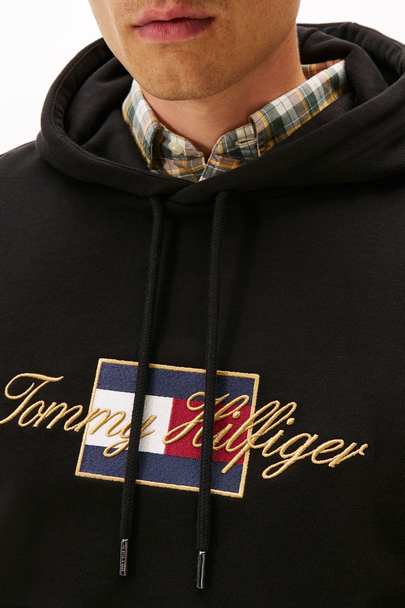 ICON GOLD HOODIE BLACK 5