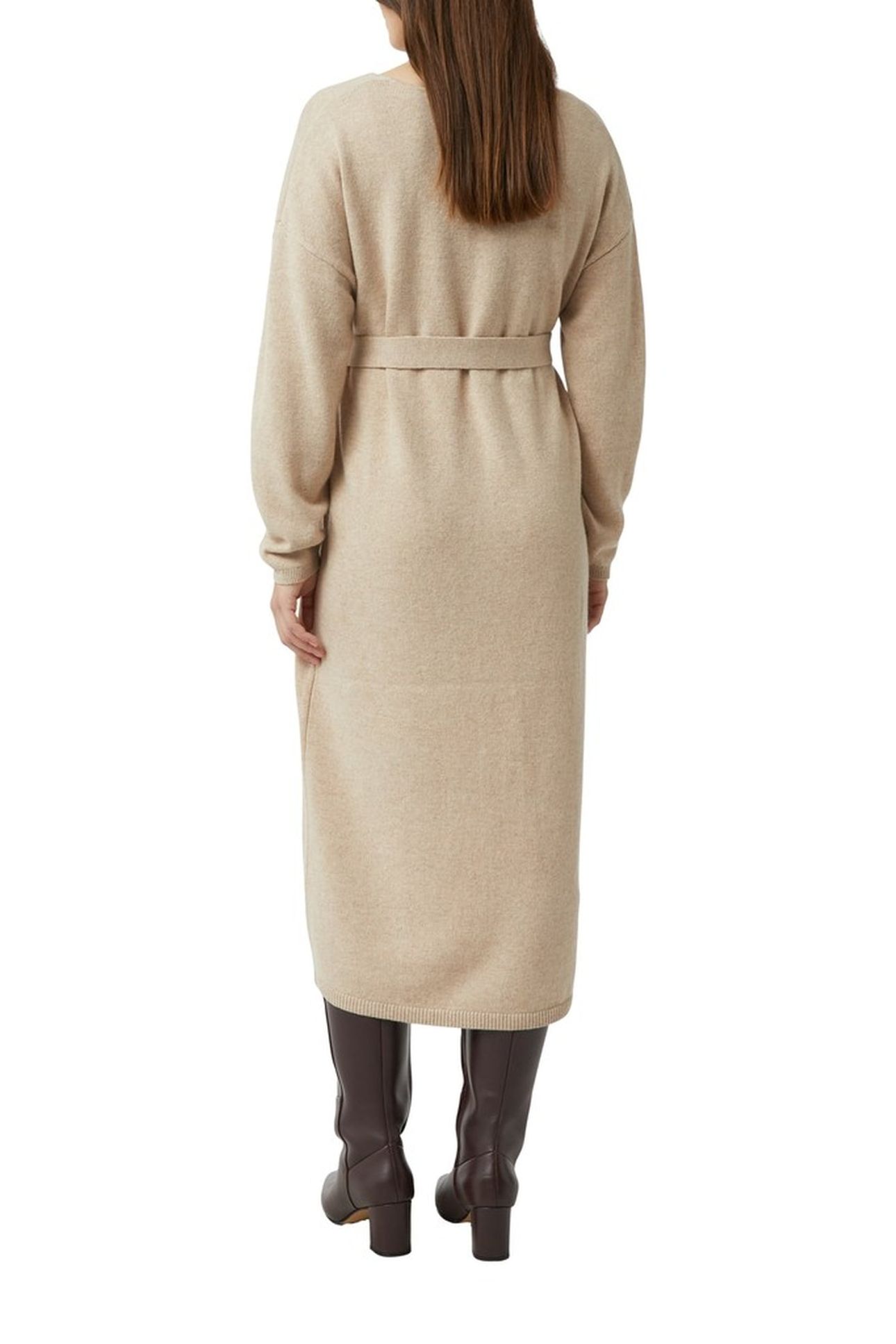 COMMA DRESSES BEIGE 3