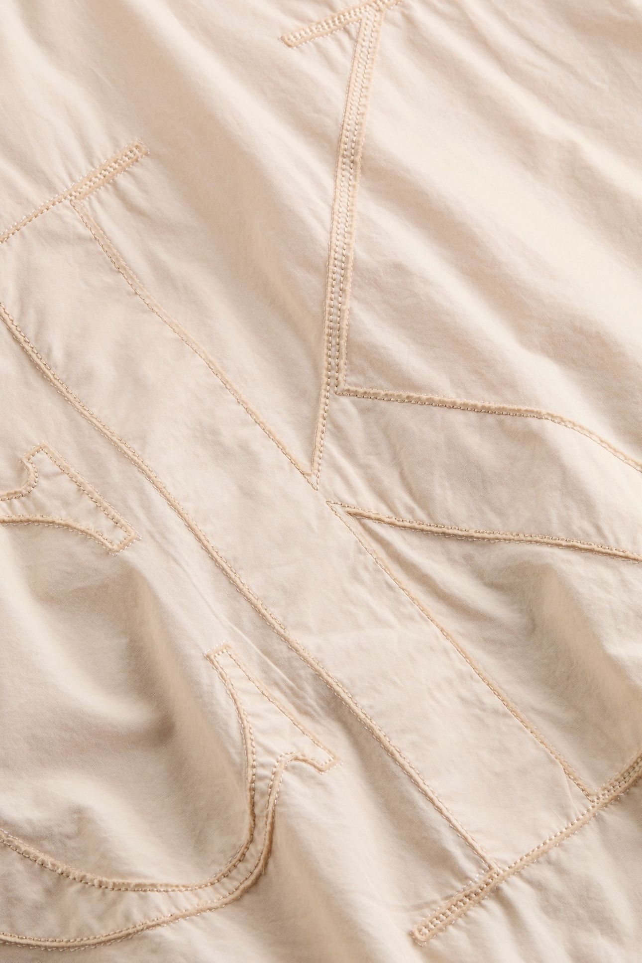 CK APPLIQUE TRACK JACKET BRAZILIAN SAND 7