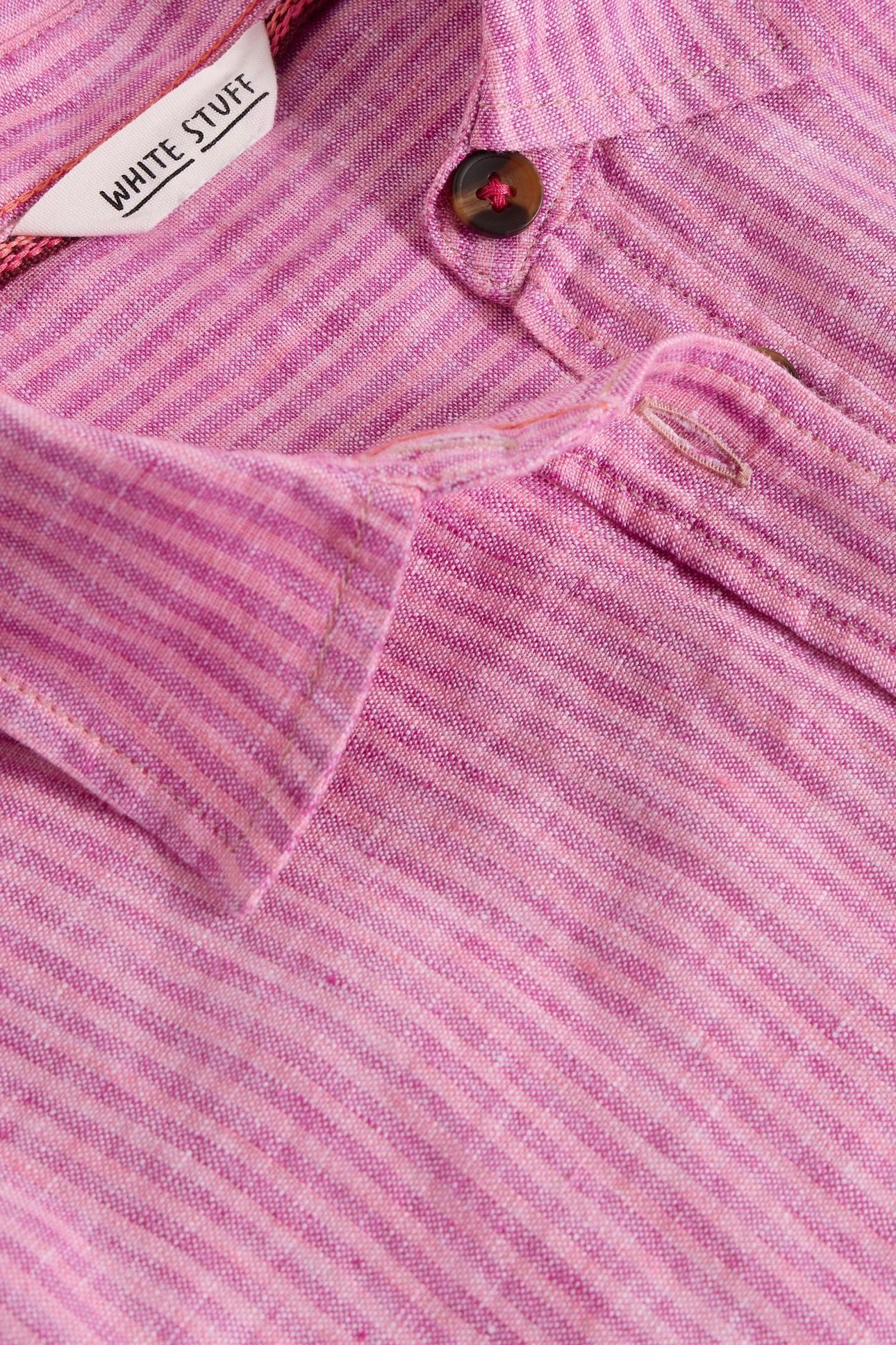 LYDIA LINEN SHIRT PINK MULTI 6