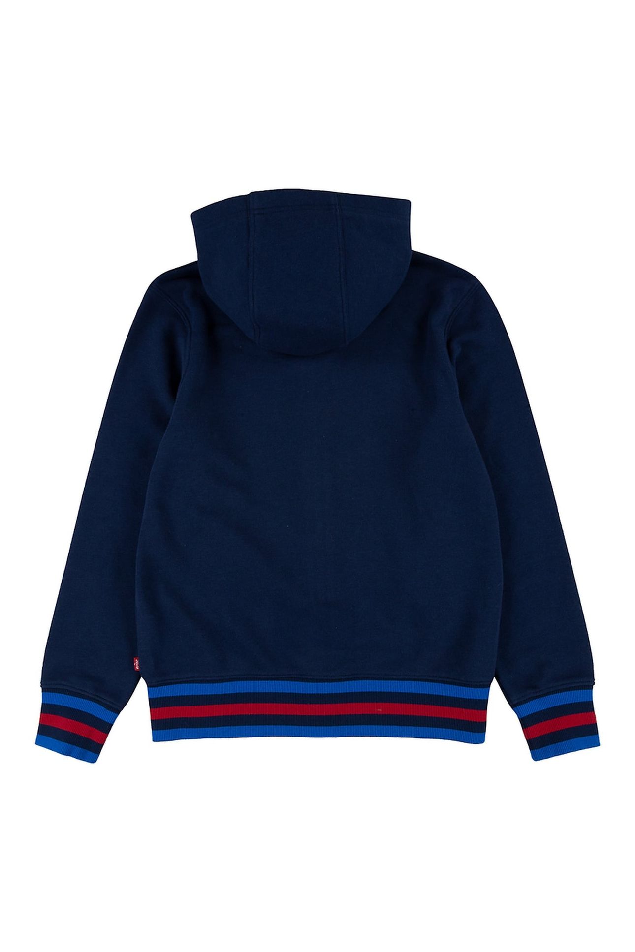 BOYS SPORTSWEAR LOGO ZIP HOODIE DRESS BLUES 2