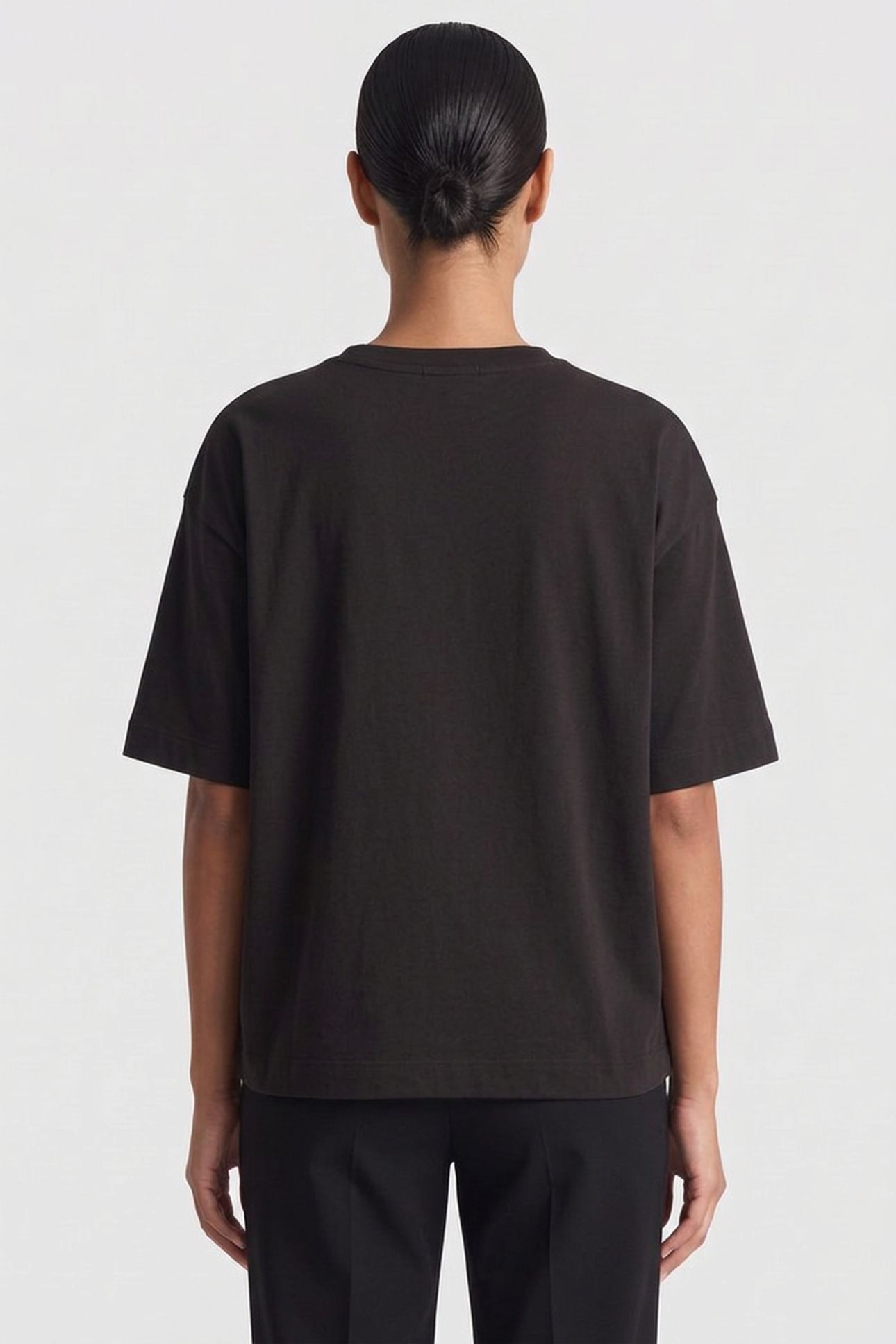 NOVALEE JERSEY T-SHIRT BLACK 2