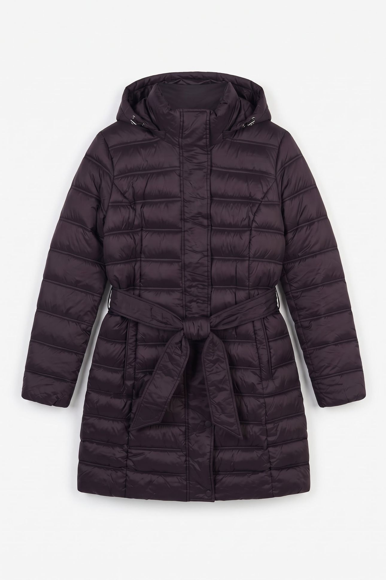 BELTED LONGLINE PACKABLE BLACK 3