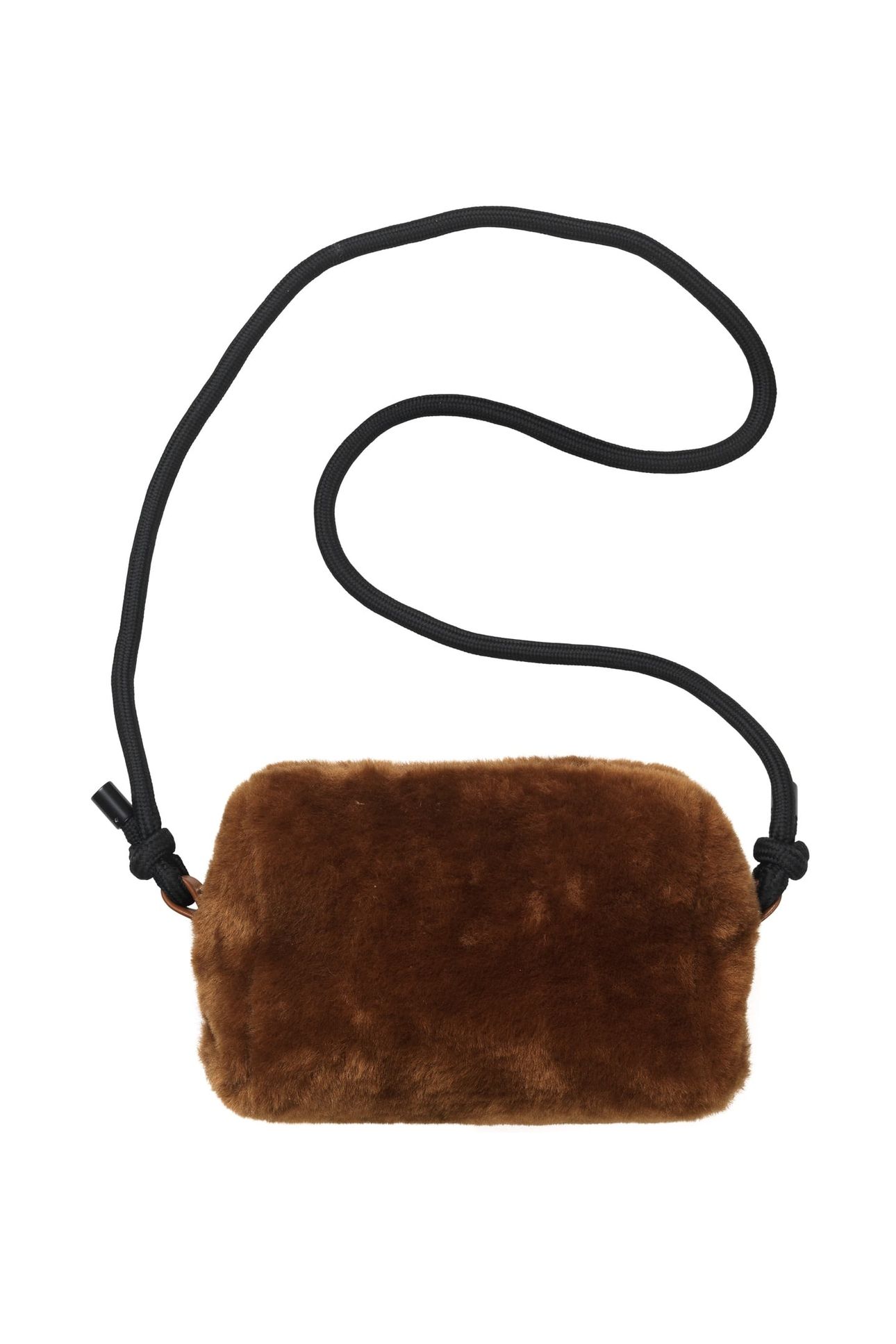 PERNILLE FUR BAG BROWN 1