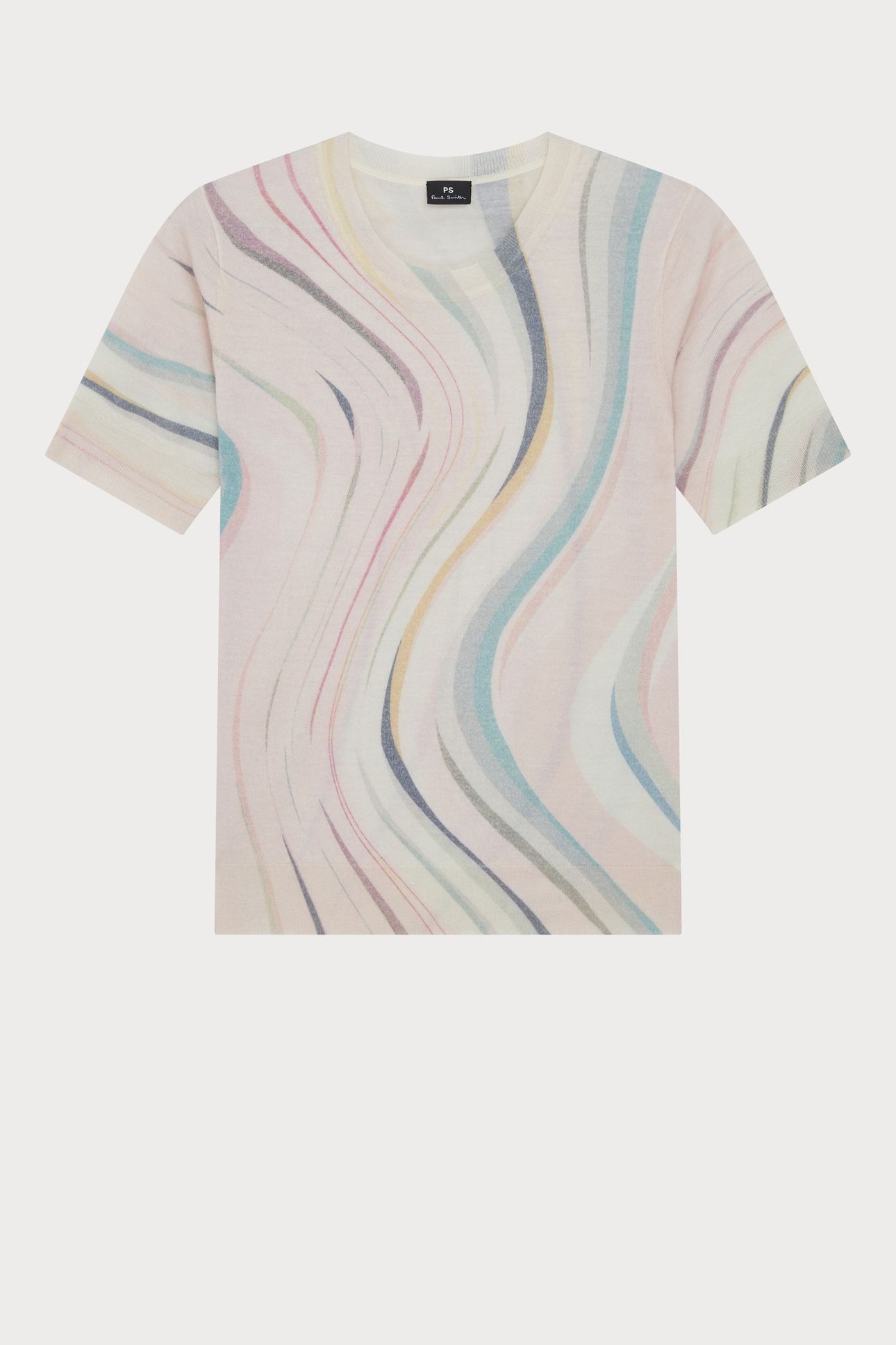 WOMENS KNITTED SS TOP MULTI COLOURED 5