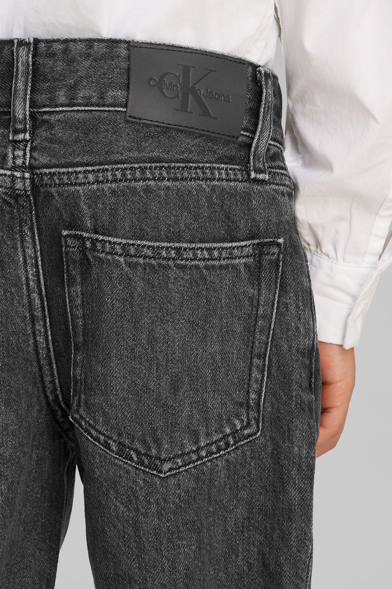 BOYS REGULAR STRAIGHT SOFT BLACK 5