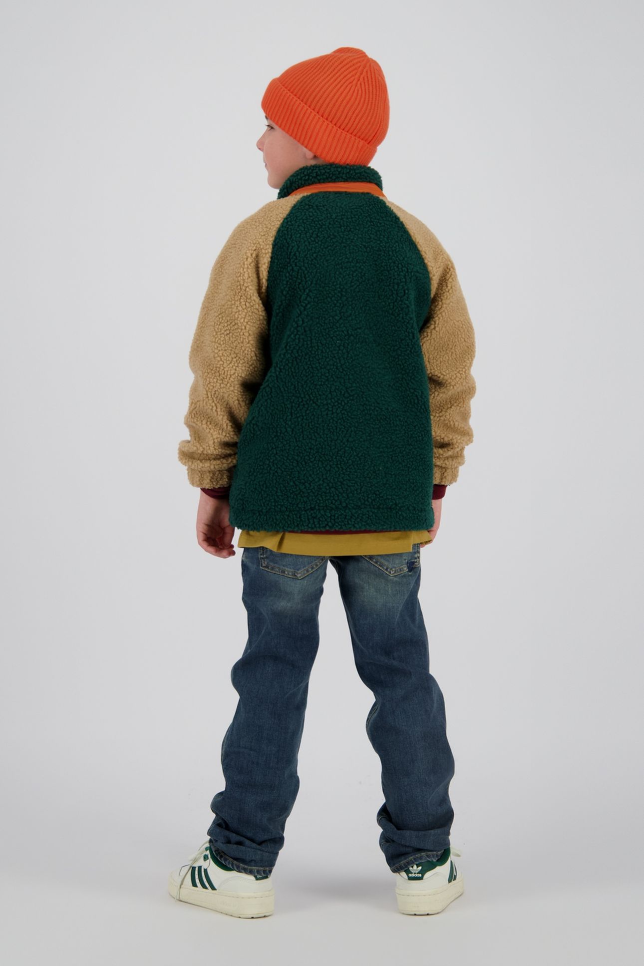 BOYS TONY JACKET OUTDOOR DARK JUNGLE GREEN 2