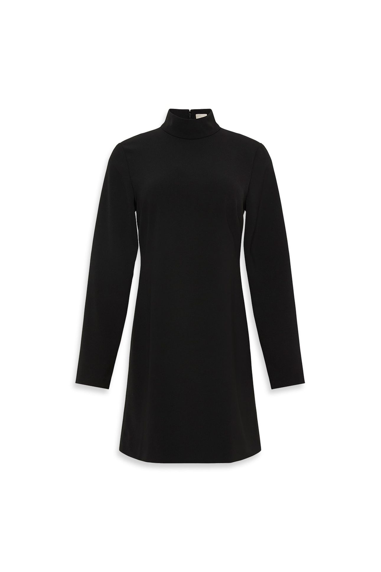 CREPE LS TURTLENECK BLACK 4
