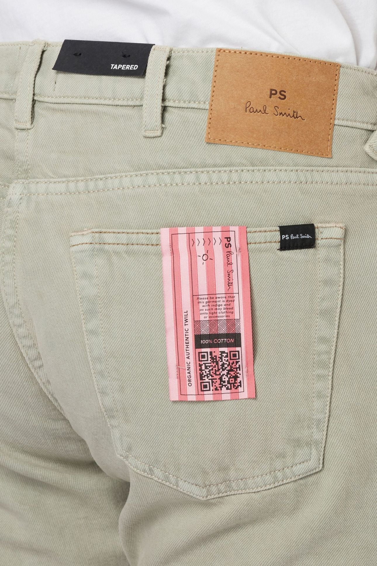 MENS TAPERED FIT JEAN ALL OVER BLEACH 8