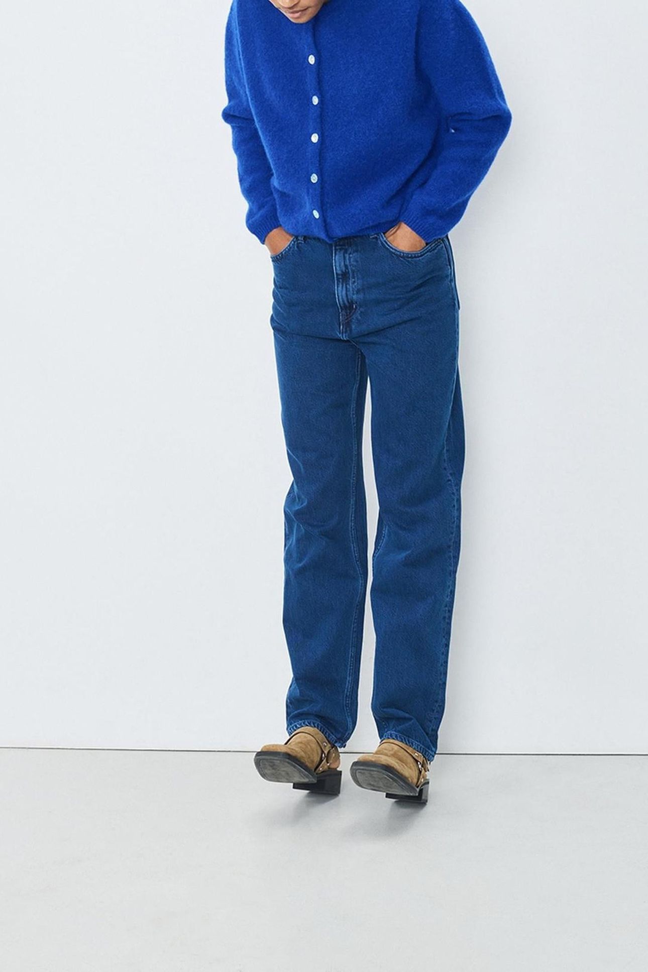 JOYBIRD-B 5-POCKET TROUSERS INDIGO 6