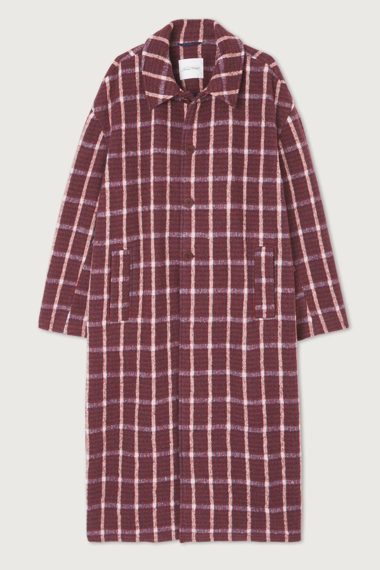 RANOW COAT TARTAN AIRELLE 1