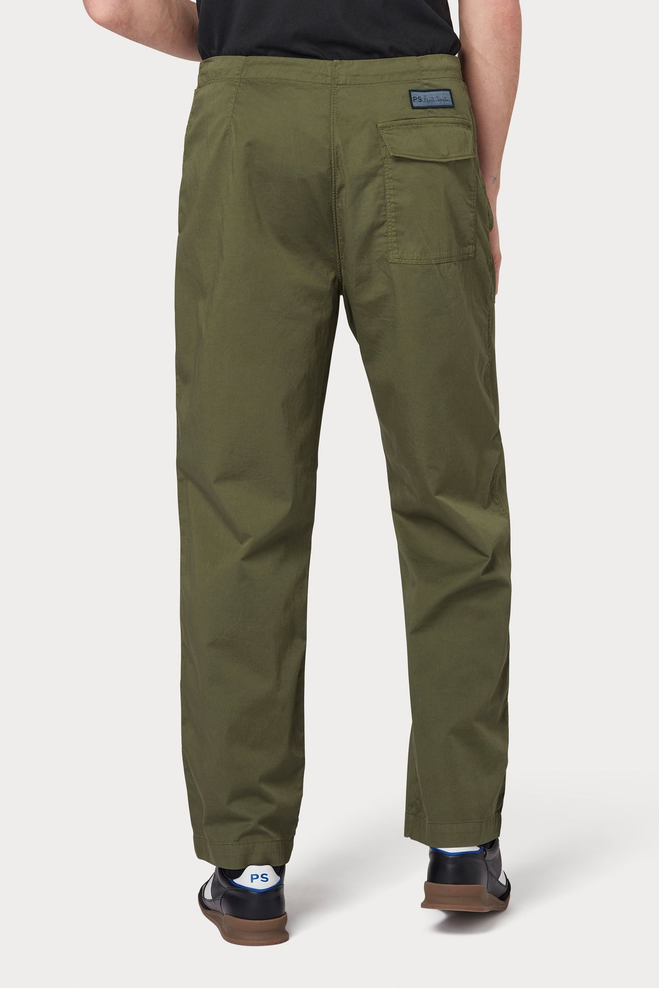 MENS CARGO TROUSER MILITARY GREEN 2