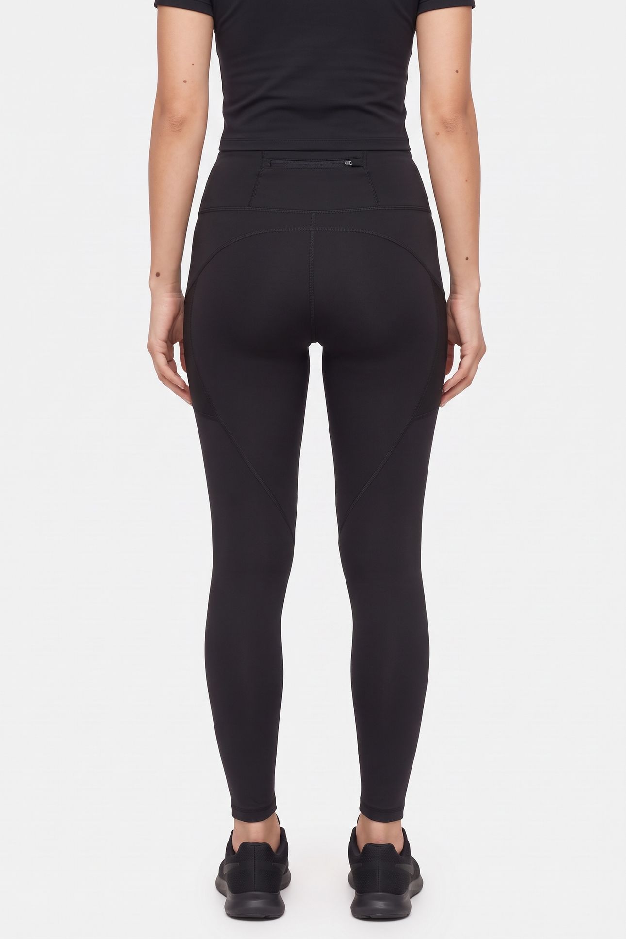 AAA EAST RUNNING TIGHTS BLACK 2