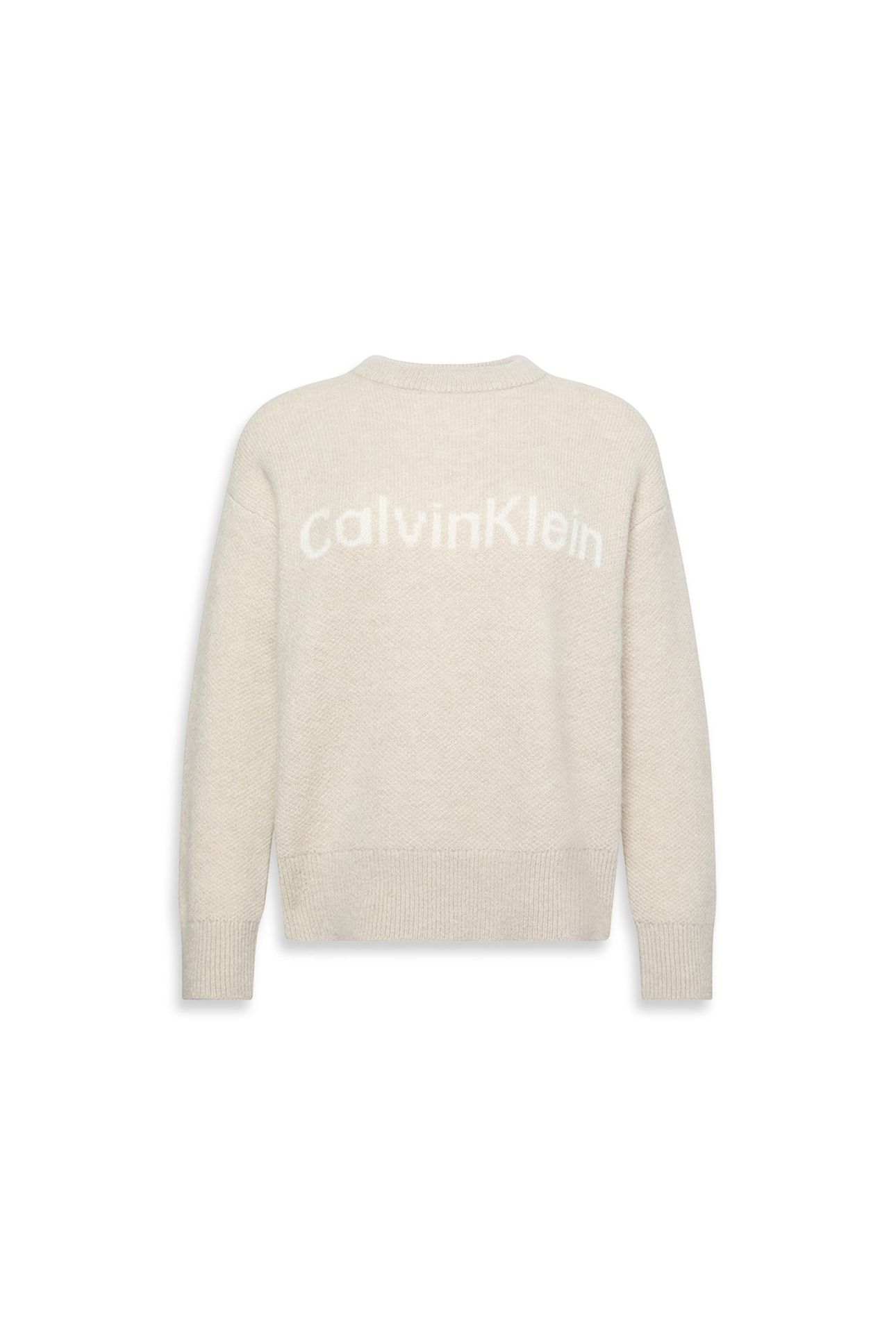 ALPACA LOGO SWEATER PELICAN 4