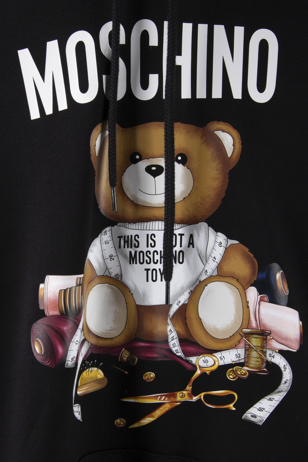 TAILOR TEDDY BEAR HOODIE BLACK 4