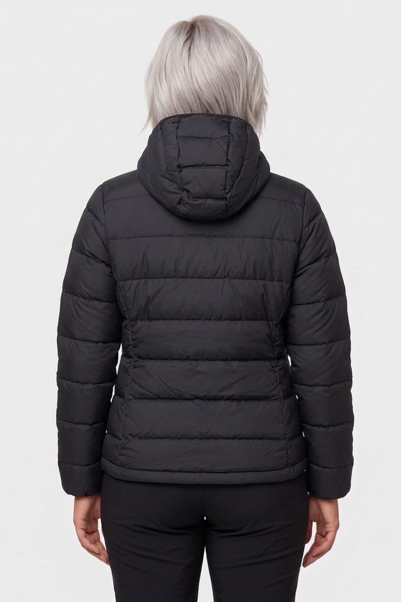 ATHER DOWN HOODY BLACK 2
