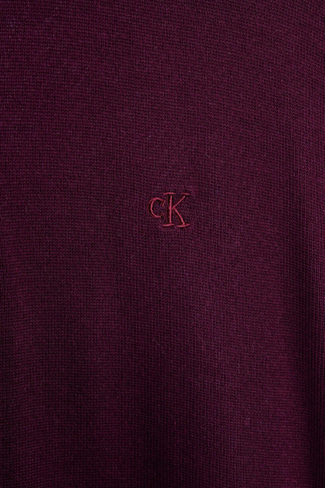 LS SUPIMA COTTON CREWNECK PASSION PLUM 4
