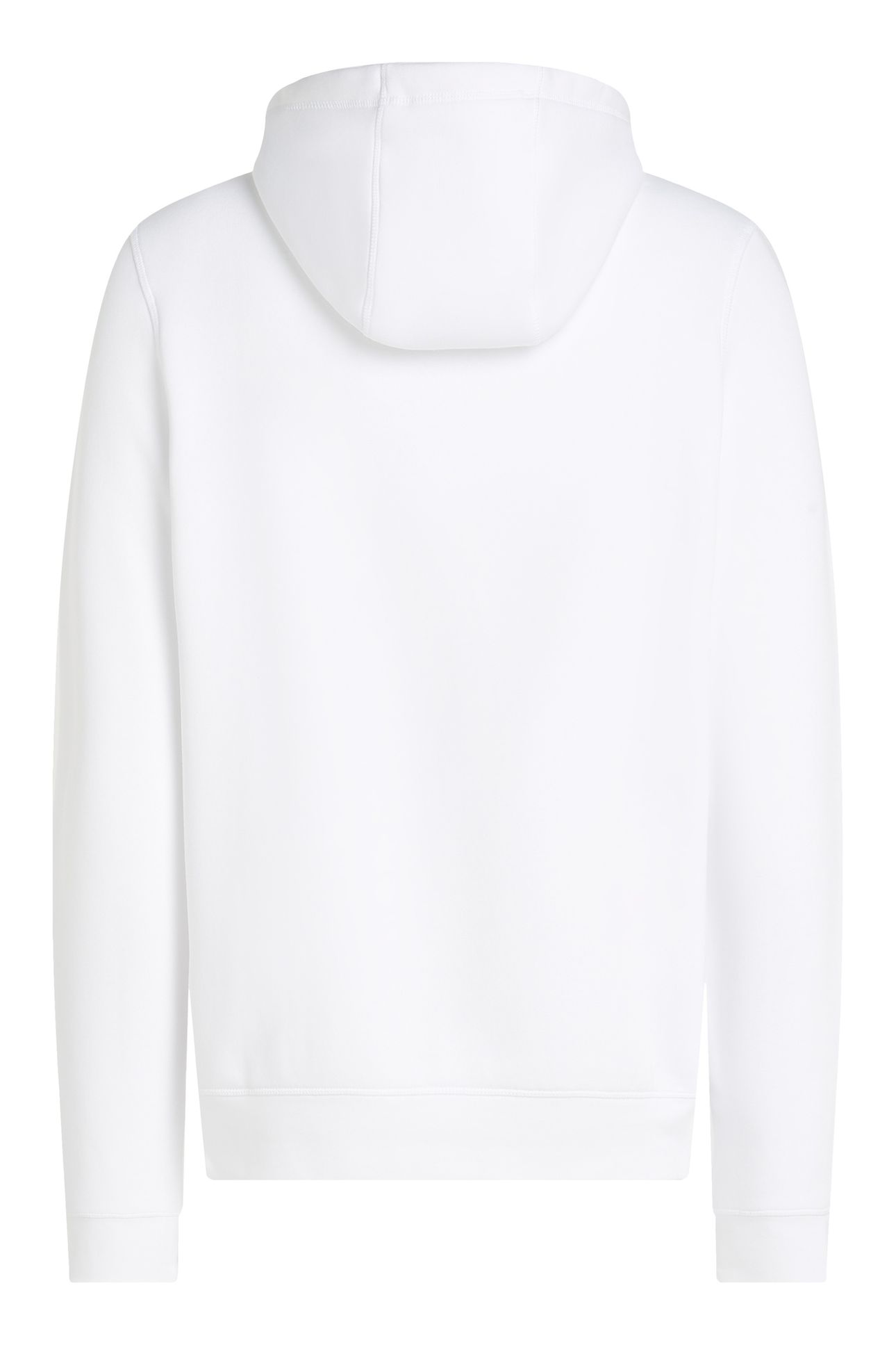 TOMMY LOGO HOODY WHITE 5