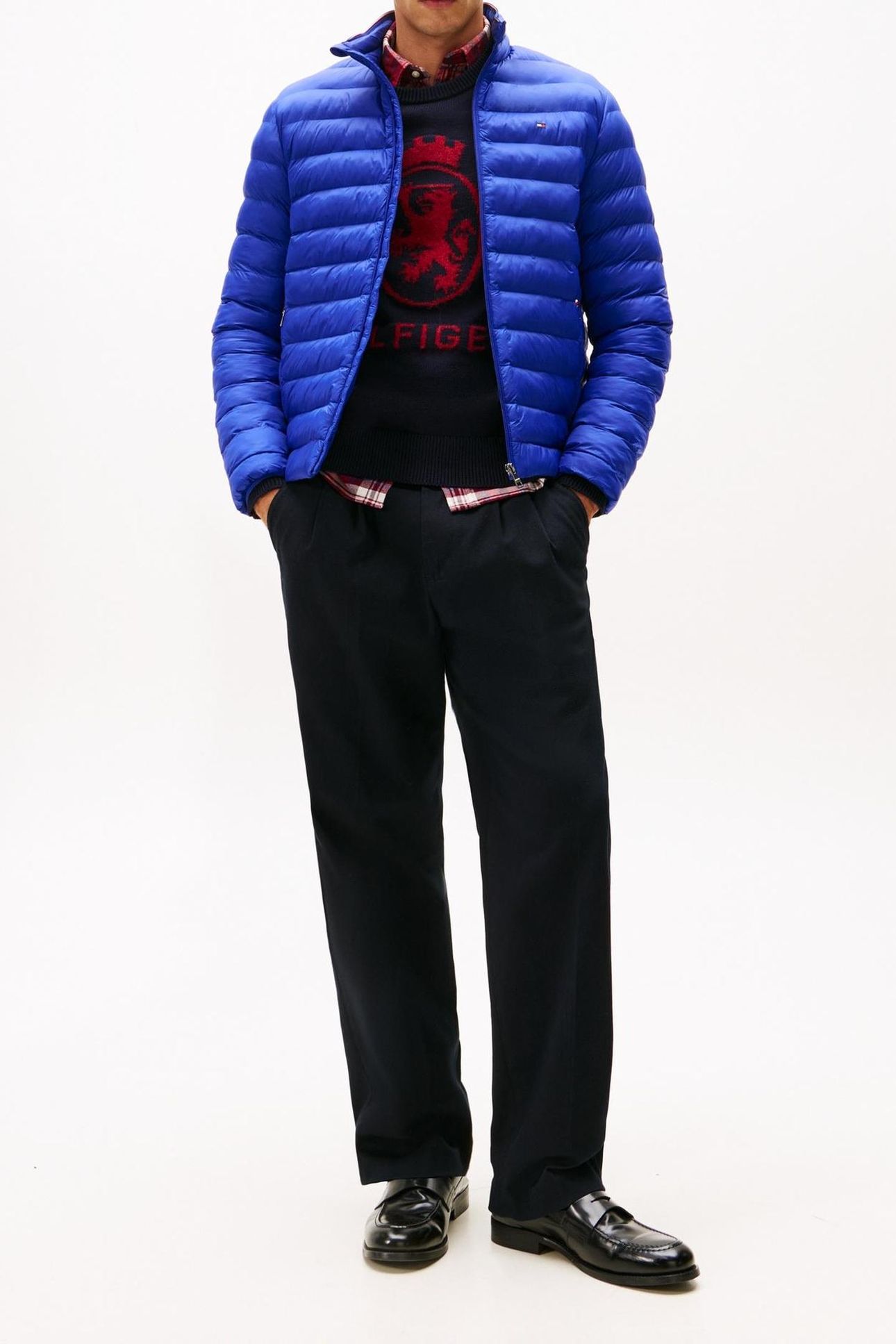 PACKABLE RECYCLED JACKET WEDGE BLUE 3