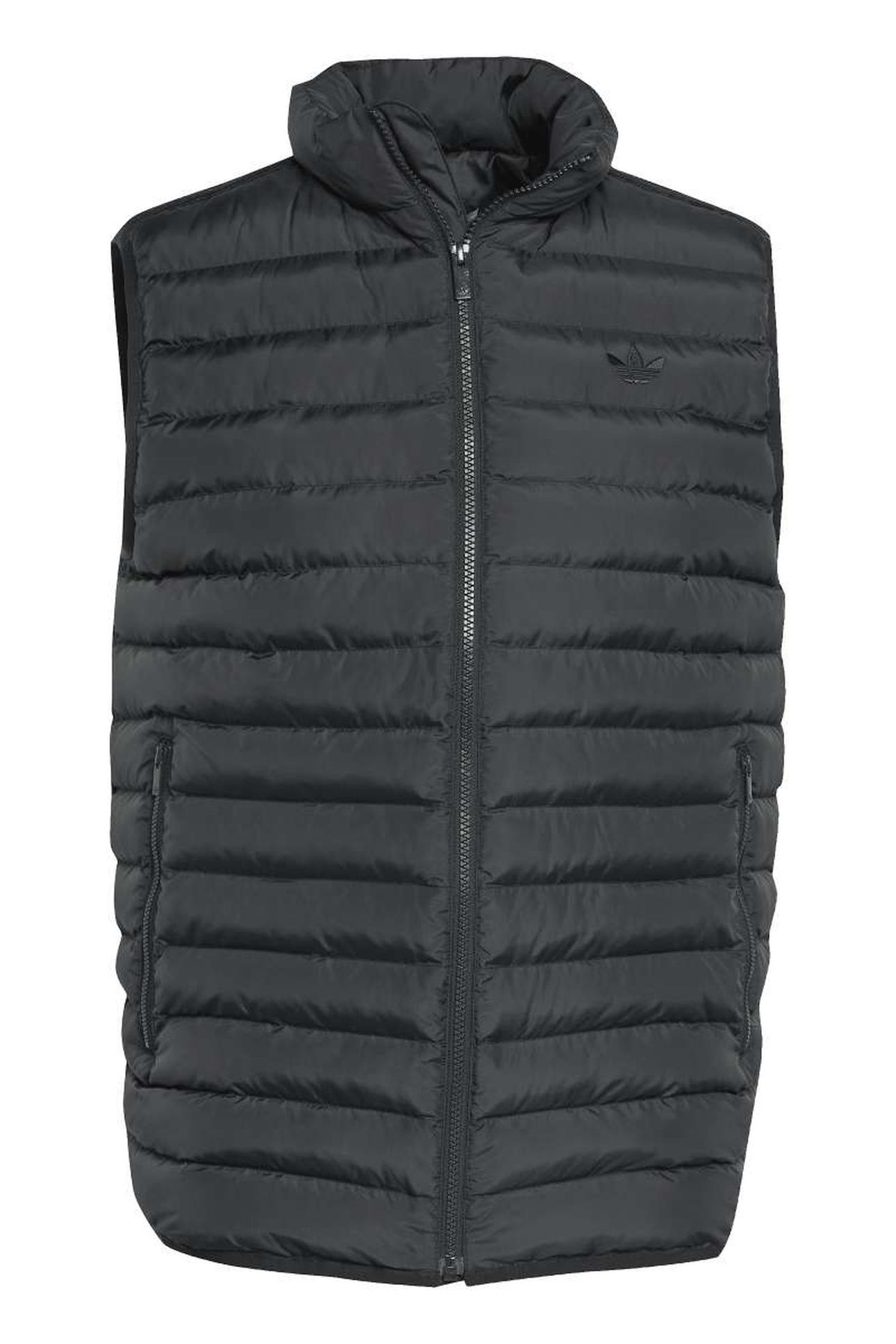 UNISEX PADDED VEST BLACK 3