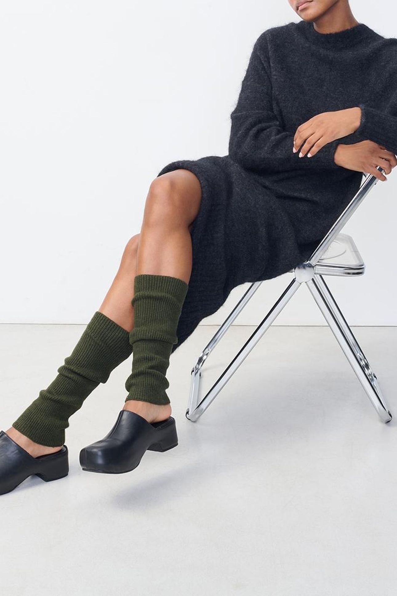 FALYDAY-B SOCKS ALGUE CHINE NOIR 1