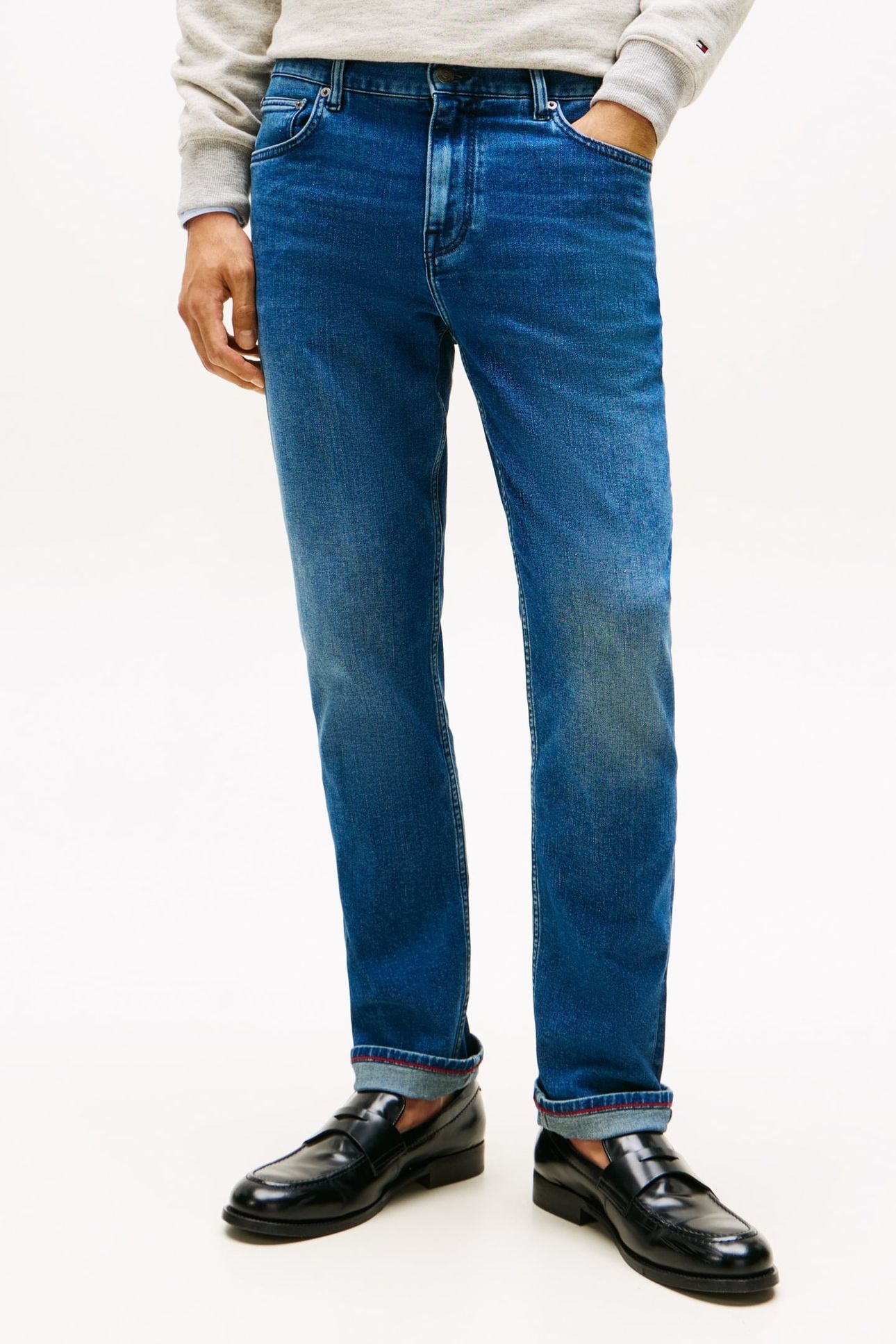 STRAIGHT DENTON OLIVER BLUE 1
